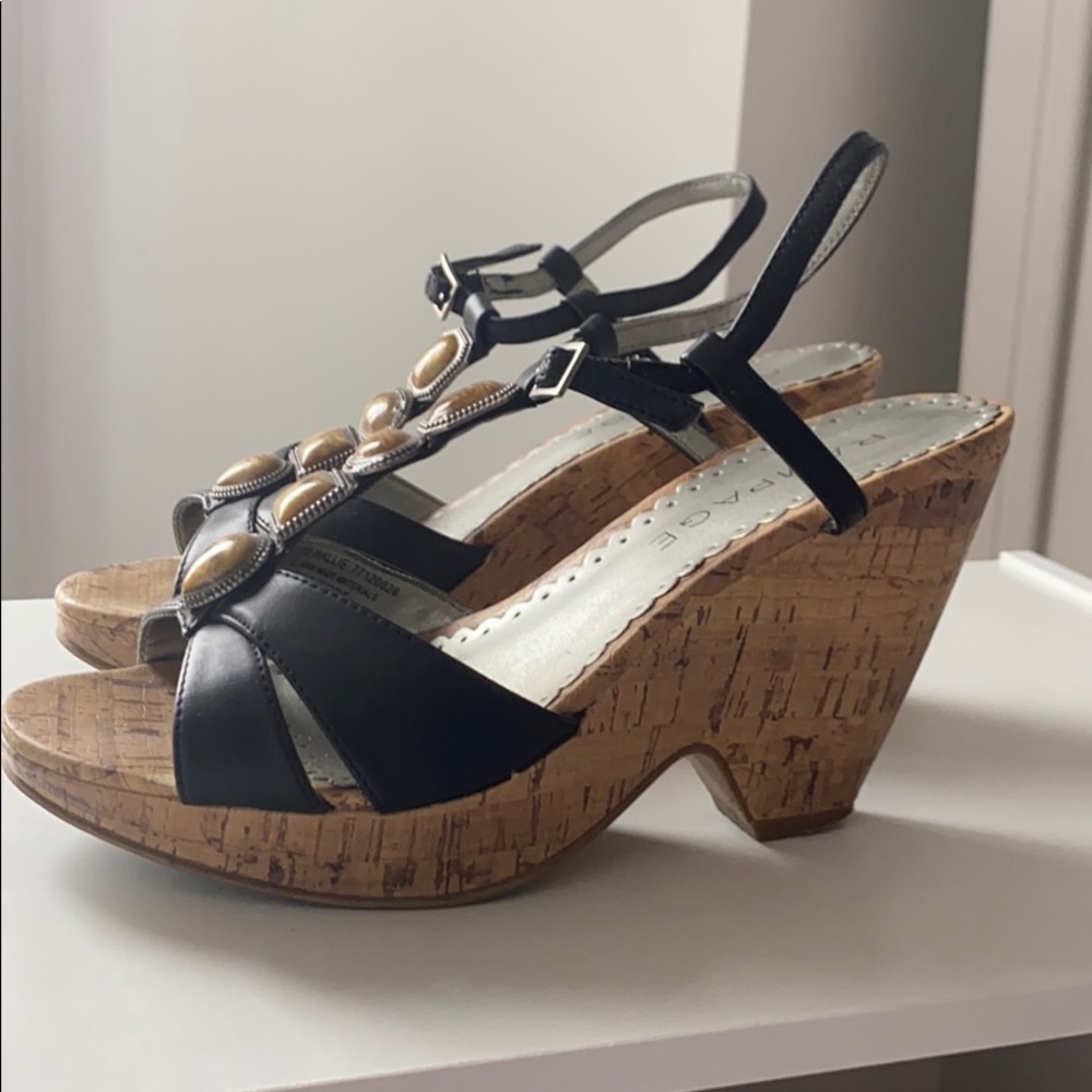 rampage block heels